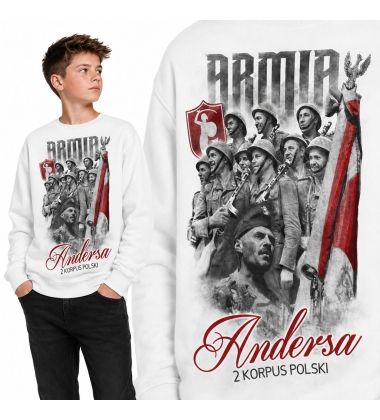 BLUZA DZIECIĘCA PATRIOTYCZNA ARMIA ANDERSA